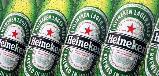 Pivo Heineken.